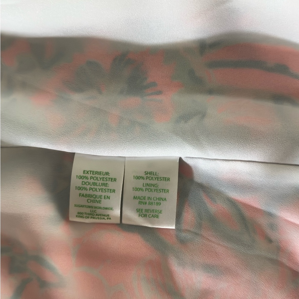 Lilly Pulitzer Rare Selina Set in PINK SUNSET SUMMER SIREN. Size 4. - Picture 6 of 12